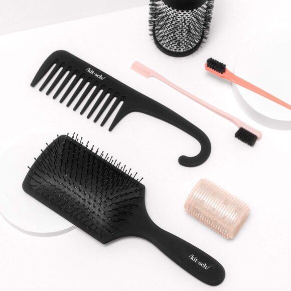 Wide Tooth Comb Detangler Curly Thick Hair Shower Tangle Tamer - Picture 7 of 8